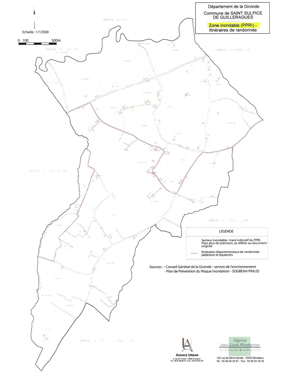 CARTE DES ZONES INONDABLES (PPRI)